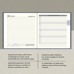 Scholar B5 TIMBER DIARY 2026 - TAN - 809-T